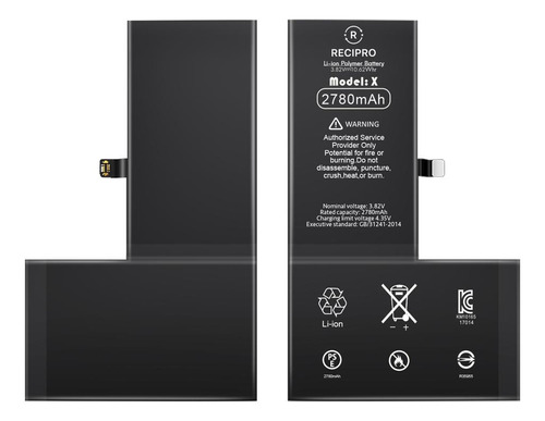Bateria Original Recipro P/ iPhone X10 A1865 A1901 A1902 +nf