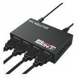 Multiplicador Splitter Hdmi Señal 1x4 Hd Amplificador