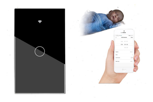 Interruptor Inteligente Wifi - Touch / 1 Entrada