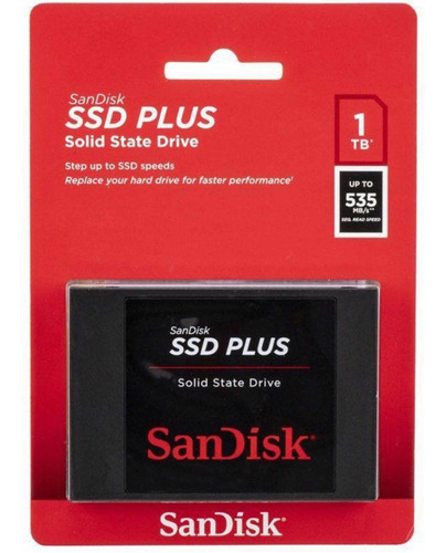 Disco Sólido Interno Sandisk Ssd Plus Sdssda-1t00-g26 1tb