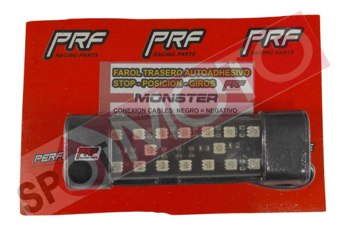 Farol Trasero Universal Prf Monster Giro Stop Posicion Spot