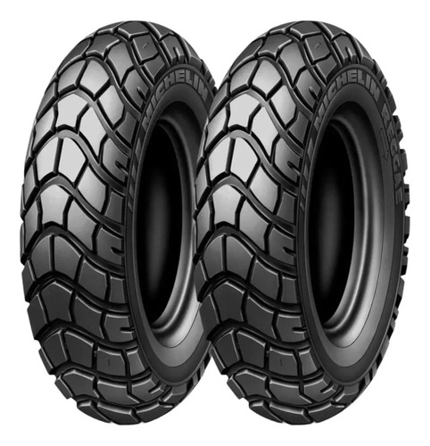 Llanta Michelin 130/90-10 + 120/90-10 Reggae Tl Ws150 Y 175*