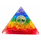 Spiritual Elementz - Piramide De Orgon De 7 Chakras (3 Pulga