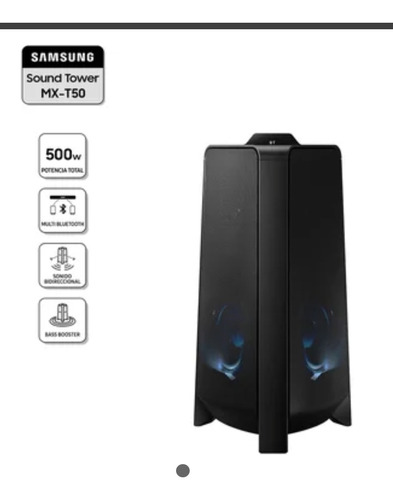 Samsung Parlante Tower Giga Party Mx-t50 Negro 500w