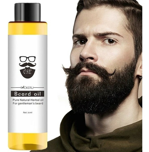 Óleo 100% Orgânico Crescimento Barba,bigode,cabelo 1x30ml