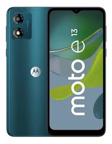 Celular Motorola E13 64 Gb Azul 2 Gb Ram