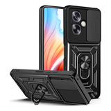 For Oneplus Nord N30 Se 5g Slide Lens Cover Hard Stand Case