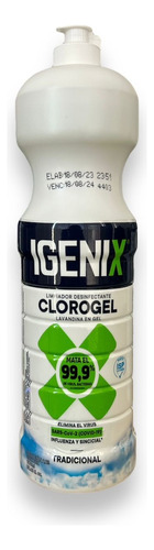 Igenix Limpiador Clorogel Tradicional 900ml