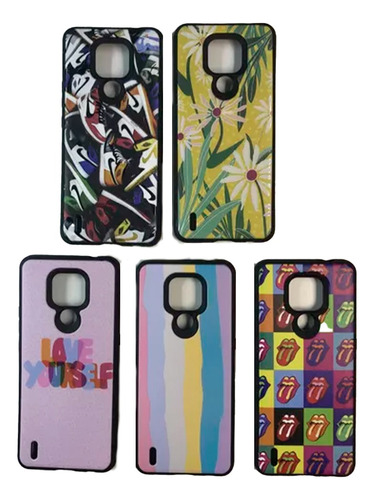 Funda Luxit Rígida Con Diseños | Para Motorola Moto E7 2020