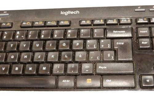 Teclado Y Mouse Logitech Inalámbrico Mk520 Único Con Tecla Ñ