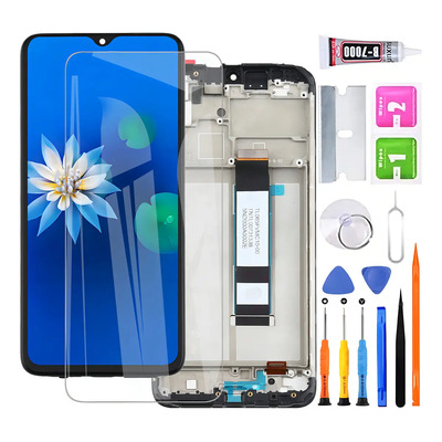 Pantalla Para Redmi 9t M2010j19sg Display Con Marco | Envío gratis
