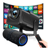 Projetor Portatil Smart Hy320 Android 13 Full Hd 12000lm 4k 