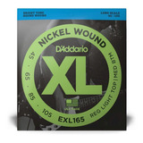 Encordoamento Baixo 4c .045 D'addario Xl Nickel Wound Exl165