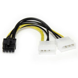 Cable Alimentacion Poder Doble Molex Pci-e Video 8 Pin