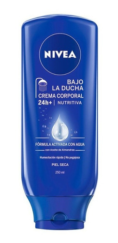 Nivea Crema Corporal Bajo La Ducha Nutritiva 250ml