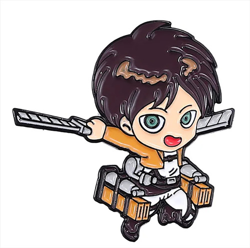 Pines Metalicos Anime Attack On Titan Pin Eren Yeager