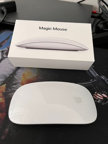 Apple Magic Mouse 2 Blanco Semi Nuevo (caja, Cable Y Mouse)