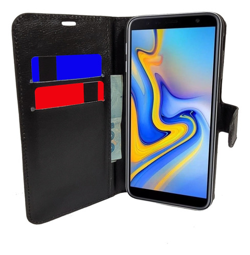 Capa Para Galaxy J6 Plus Capinha Couro 