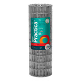 Tela Galvanizada Belgo Practica 2mm - 10x5cm -  2,03x25m