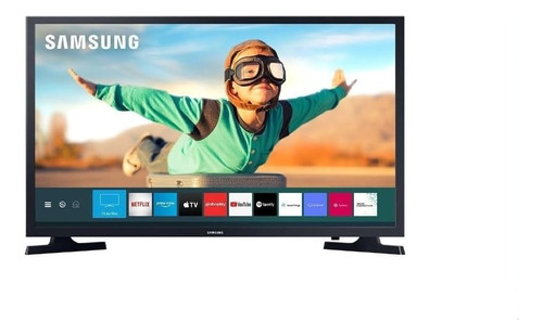 Smart Tv Samsung Un32t4300agxzd 32  Hd Led - Preto