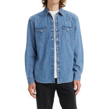 Camisa Hombre Jean Classic Western Azul Levis 85745-0074