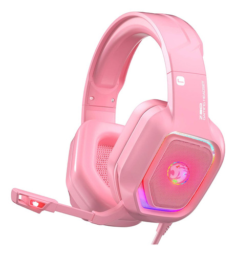 Audífonos Ziumier Z30 Para Juegos, Universal/rosa