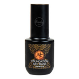 Gel Base Foundation, Base Gel Semipermanente, Uñas. Mc Nails Color Transparente