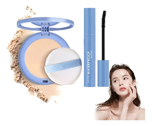 Polvo Facial Oil Control Mate Y Acabado+máscara Resistente | MercadoLibre