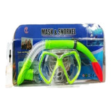 Set Careta En Vidrio Templado + Snorkel