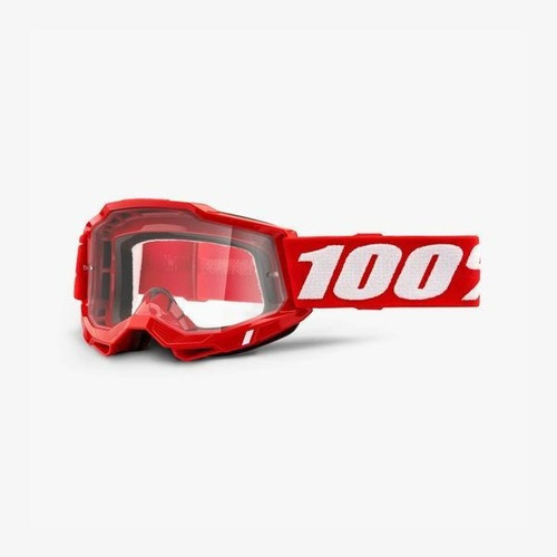 Goggles Moto Accuri 2 Rojo Clear Lens 100% Original