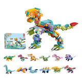 Puzzle 3d Juguetes De Dinosaurios 12 En 1 Juguetes Bloques