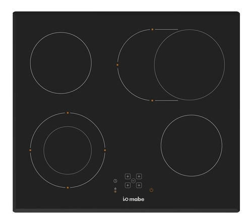 Parrilla Eléctrica Io Mabe Io614pvi0 Negra 220v