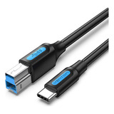 Cable Usb Tipo C 3.0 A Usb Tipo B 3.0 Hdd Camaras Impresoras