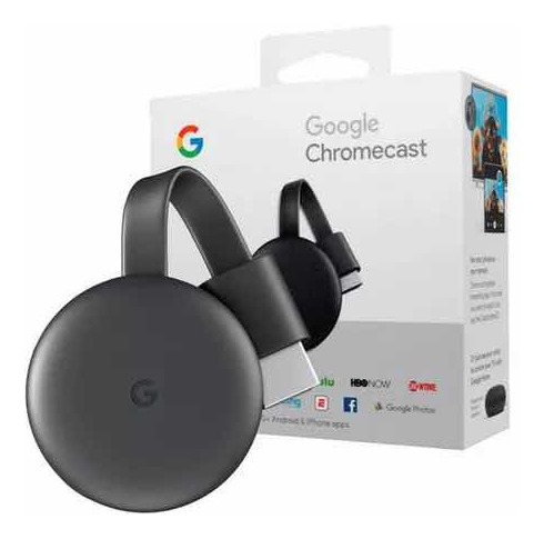 Google Chromecast 3.a Generación Ga00439 - Carbón