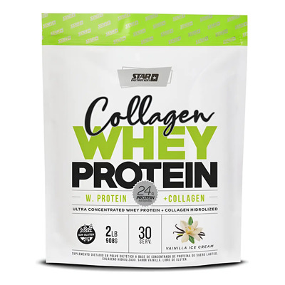 Collagen Whey Protein 2 Lb (prote+ Colageno)- Star Nutrition Sabor Vainilla | Envío gratis