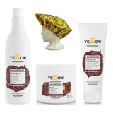 Kit Shampoo + Mask + Leave In Conditioner Nutritive Yellow N