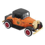 Carro Miniatura Metal Ford Antigo Abre Portas Fricção Car Cor Ytl-1014/laranja