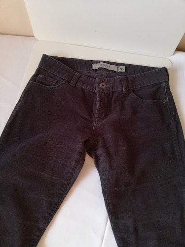 Jeans Corderoy Hombre Verjeans Gris Oscuro Talle 25