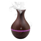 Humidificador Difusor De Aroma Ultrasónico Tipo Madera Aire