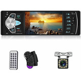 Auto Estéreo 4.1 Pantalla 1 Din Bluetooth Usb Sd Fm + Camara