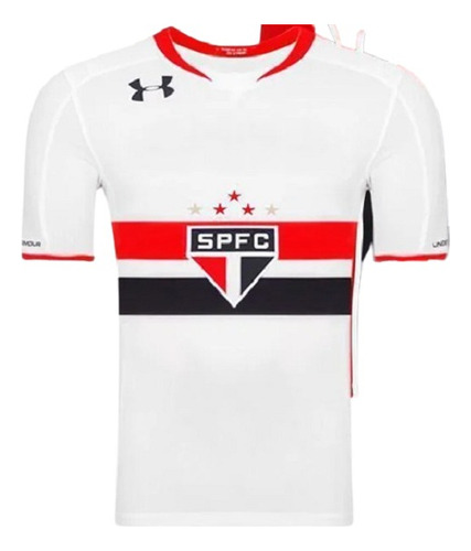 Camisa Masculina Branca Under Armour São Paulo 100% Polieste