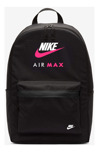 Mochila Nike Air Max Heritage Original 2.1 Color Negro/ Fucsia 15r