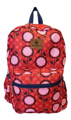 Mochila Gremond Urbana Portanotebook Escolar Hombre Mujer