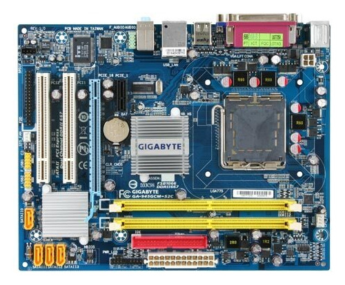 Placa Mãe Gigabyte Ga-945gcm-s2c (rev. 1.0) Usada 