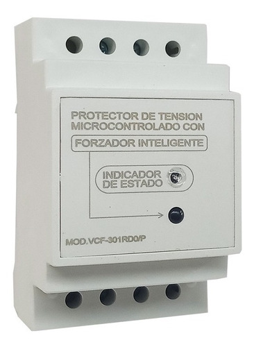 Protector De Tensión Microcontrolado Para Riel Din