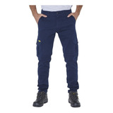 Pantalón Cargo Elastizado Pampero Fit Slim - Uso Intensivo