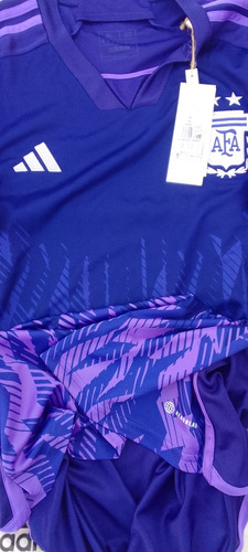 Camiseta Argentina Violeta Talle Xl Qatar 2022