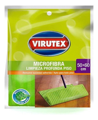 Trapero Microfibra X1 Atrapa Polvo 50x60 Cm    Virutex