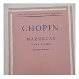 Mazurkas De Chopin - Partituras Ricordi