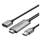 Cable Adaptador Av Digital Usb A Hdmi Para iPhone Y Android